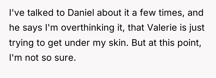 I've talked to Daniel about it a few times, and...