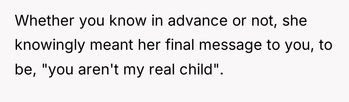 Whether you know in advance or not, she knowingly meant...