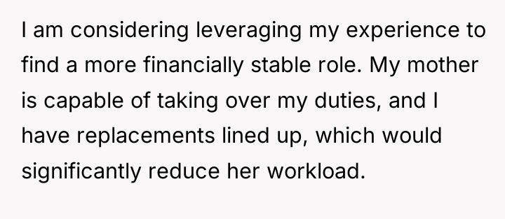 I am considering leveraging my experience to find a more...