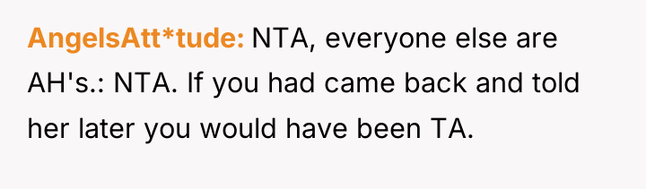 AngelsAtt*tude NTA, everyone else are AH's.: NTA. If you had...