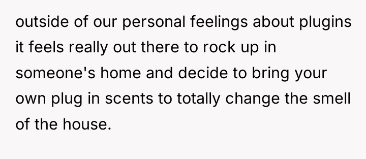 outside of our personal feelings about plugins it feels really...
