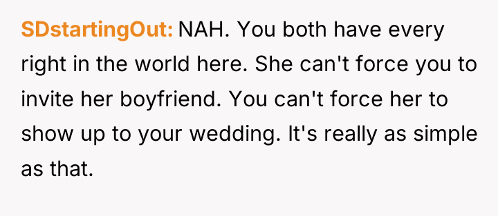 SDstartingOut NAH. You both have every right in the world...