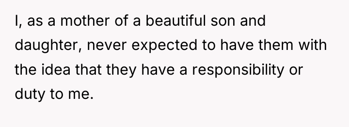 I, as a mother of a beautiful son and daughter,...