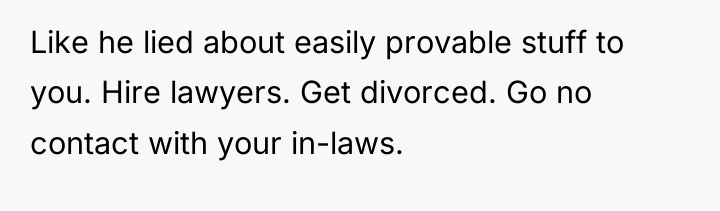 Like he lied about easily provable stuff to you. Hire...