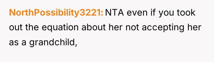 NorthPossibility3221 NTA even if you took out the equation about...