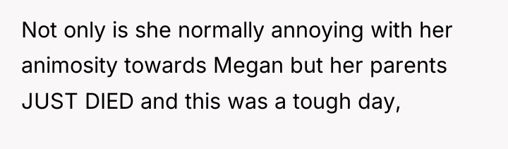 Not only is she normally annoying with her animosity towards...