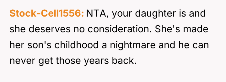 Stock-Cell1556 NTA, your daughter is and she deserves no consideration....