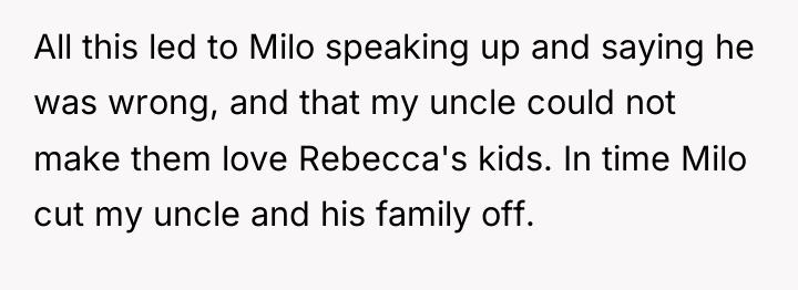 All this led to Milo speaking up and saying he...
