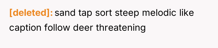 [deleted] sand tap sort steep melodic like caption follow deer...