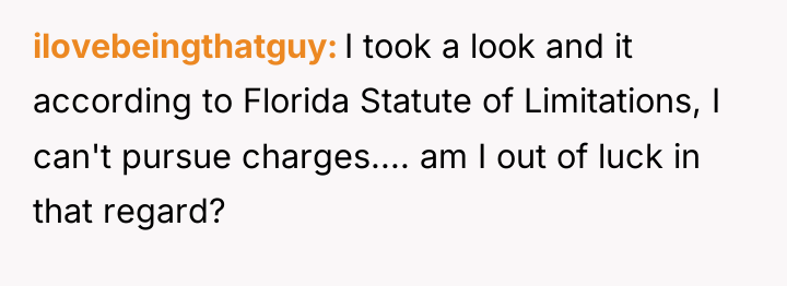 ilovebeingthatguy I took a look and it according to Florida...