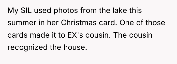 My SIL used photos from the lake this summer in...