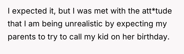 I expected it, but I was met with the att*tude...