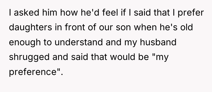 I asked him how he'd feel if I said that...