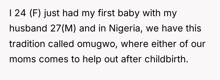 I 24 (F) just had my first baby with my...