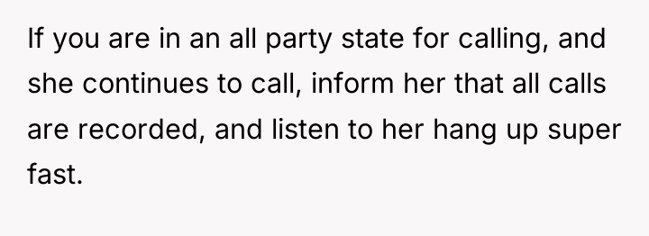 If you are in an all party state for calling,...