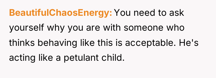 BeautifulChaosEnergy You need to ask yourself why you are with...