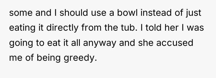 some and I should use a bowl instead of just...