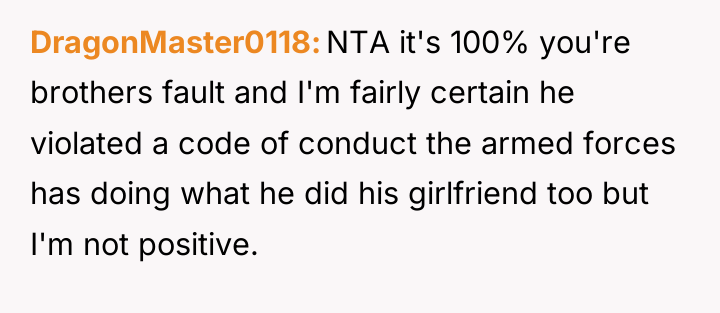 DragonMaster0118 NTA it's 100% you're brothers fault and I'm fairly...