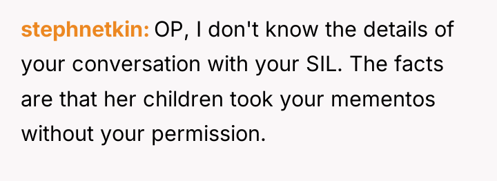 stephnetkin OP, I don't know the details of your conversation...
