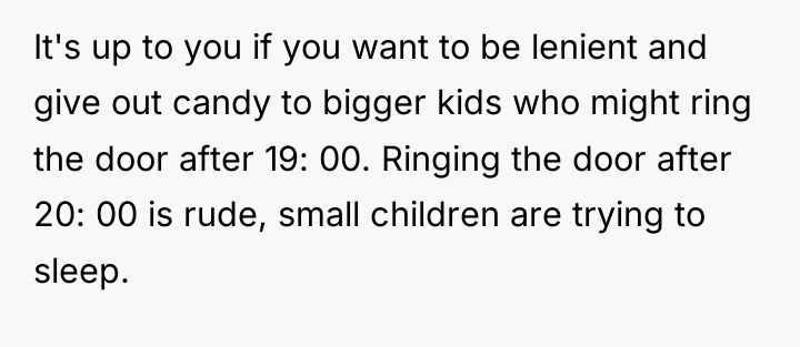 It's up to you if you want to be lenient...