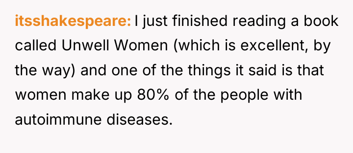 itsshakespeare I just finished reading a book called Unwell Women...