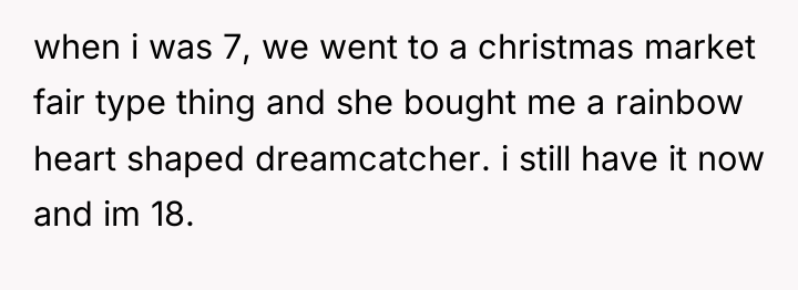 when i was 7, we went to a christmas market...