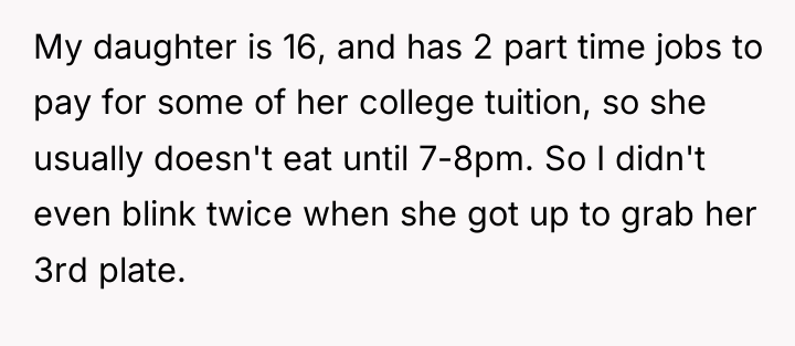 My daughter is 16, and has 2 part time jobs...
