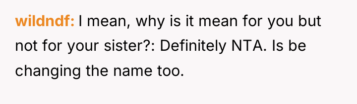 wildndf I mean, why is it mean for you but...