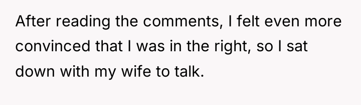 After reading the comments, I felt even more convinced that...