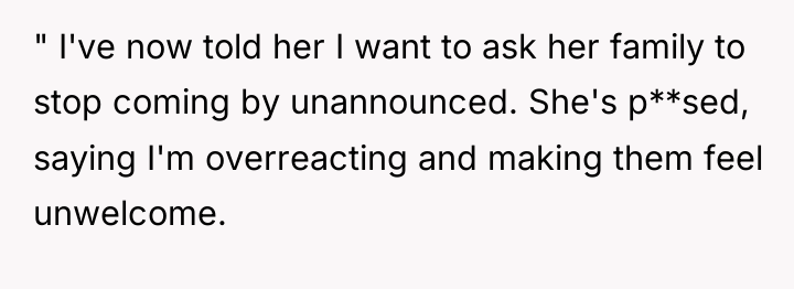 " I've now told her I want to ask her...
