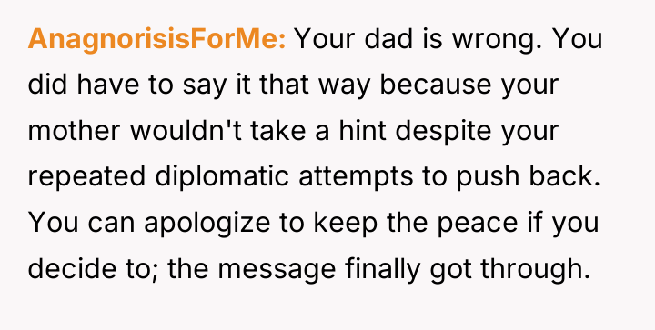 AnagnorisisForMe Your dad is wrong. You did have to say...