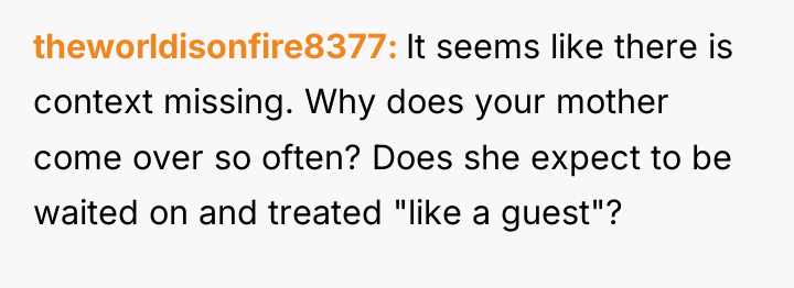 theworldisonfire8377 It seems like there is context missing. Why does...