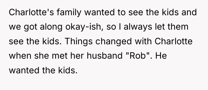 Charlotte's family wanted to see the kids and we got...