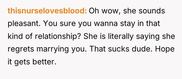 thisnurselovesblood Oh wow, she sounds pleasant. You sure you wanna...
