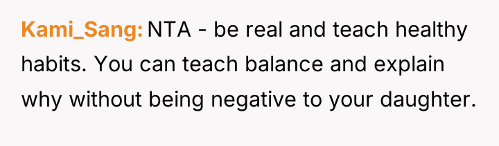 Kami_Sang NTA - be real and teach healthy habits. You...