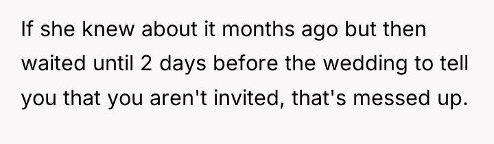 If she knew about it months ago but then waited...