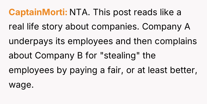 CaptainMorti NTA. This post reads like a real life story...