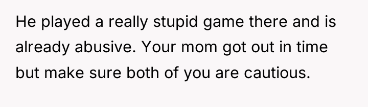 He played a really stupid game there and is already...