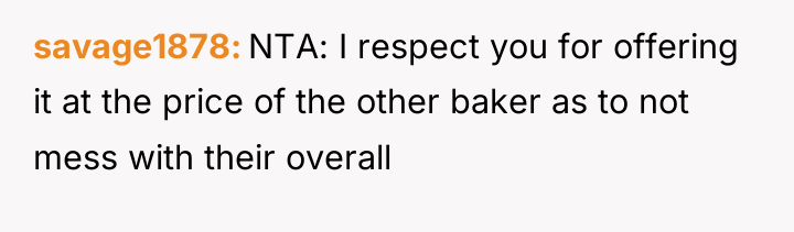 savage1878 NTA: I respect you for offering it at the...