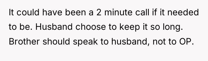 It could have been a 2 minute call if it...
