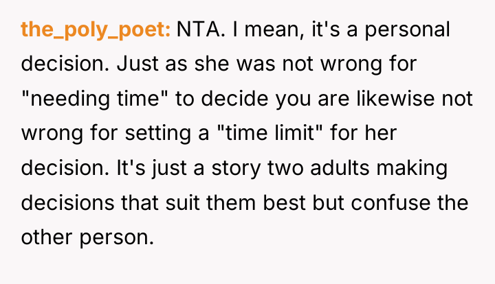 the_poly_poet NTA. I mean, it's a personal decision. Just as...