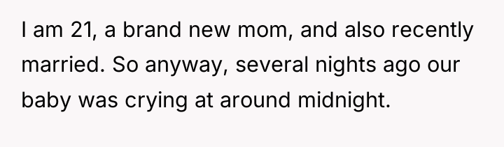 I am 21, a brand new mom, and also recently...