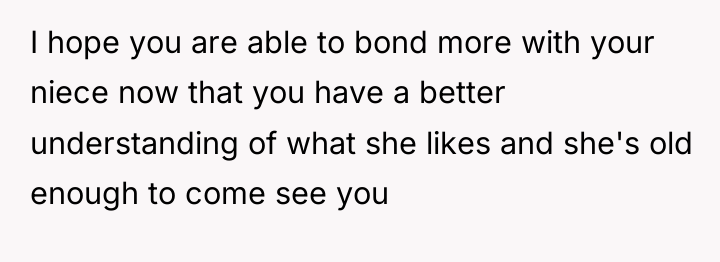 I hope you are able to bond more with your...
