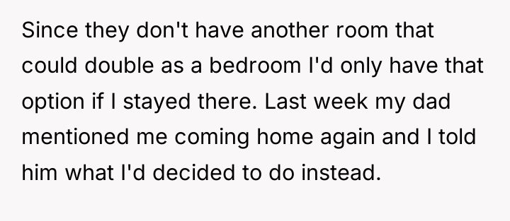 Since they don't have another room that could double as...