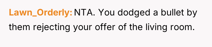 Lawn_Orderly NTA. You dodged a bullet by them rejecting your...