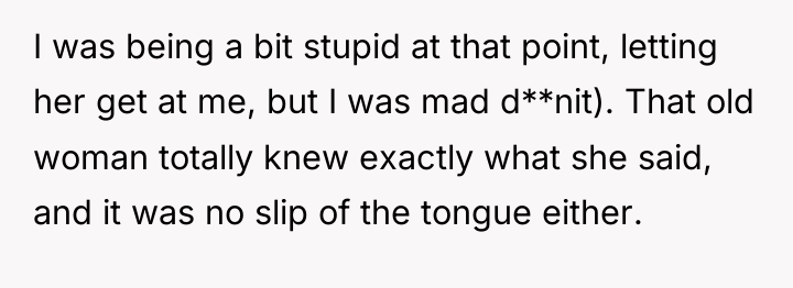 I was being a bit stupid at that point, letting...