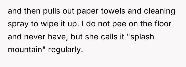 and then pulls out paper towels and cleaning spray to...