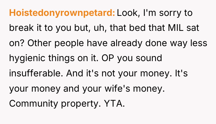 Hoistedonyrownpetard Look, I'm sorry to break it to you but,...