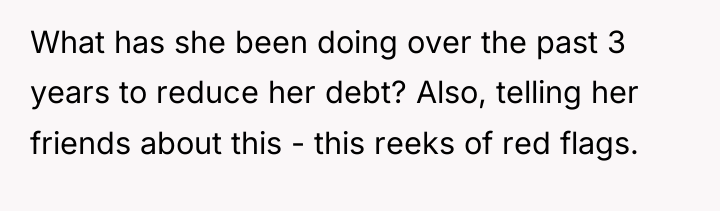 What has she been doing over the past 3 years...