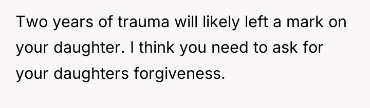 Two years of trauma will likely left a mark on...